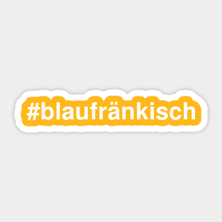 Hashtag Wines: Blaufränkisch Sticker